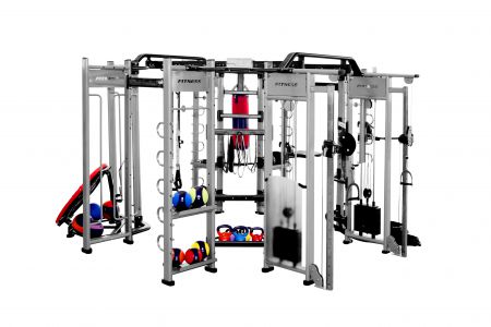 Комплекс для функционального тренинга CrossFit Rig M-360 ― Профессиональные тренажёры JW-Sport